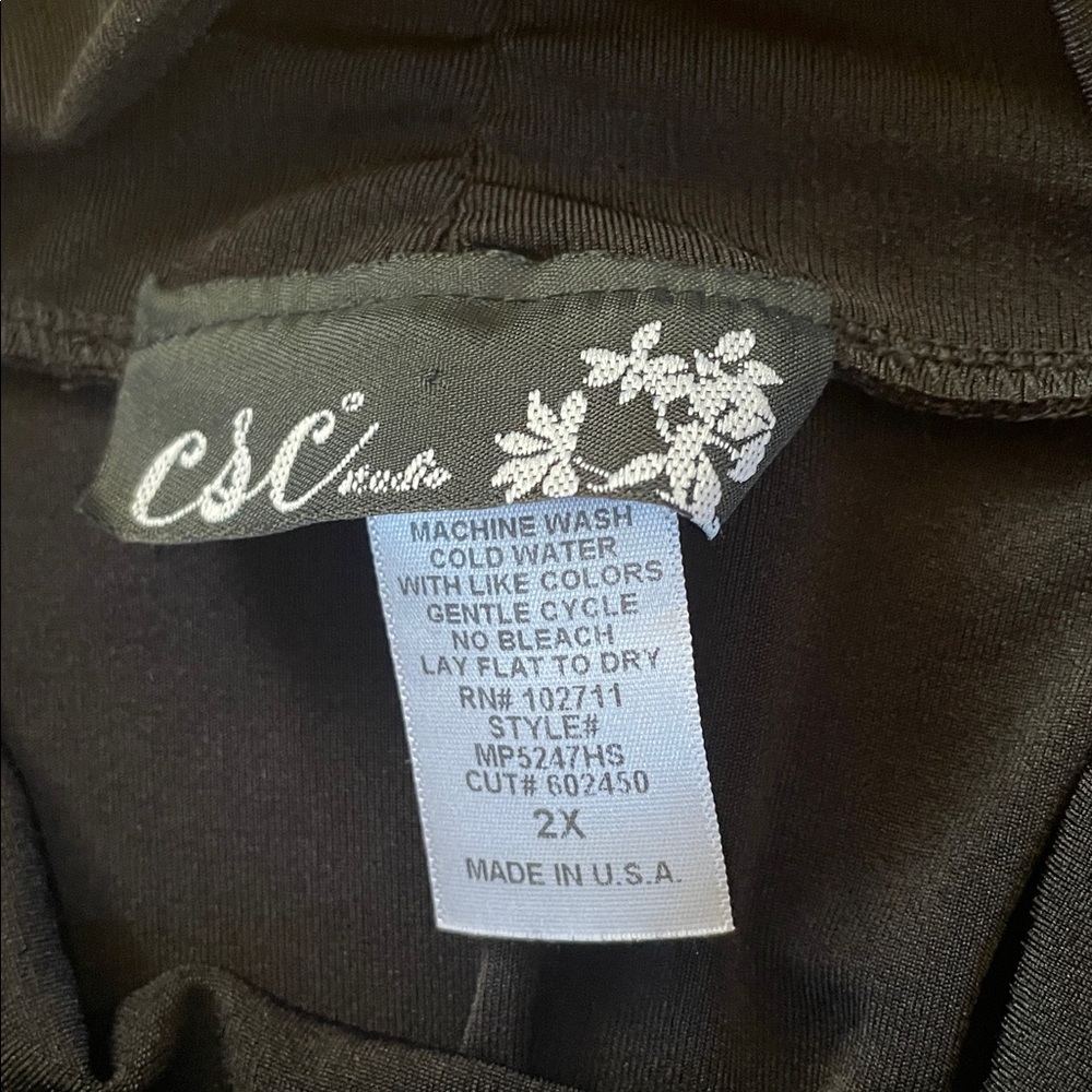Elegant Black Women's Top - Picture 6 of 8